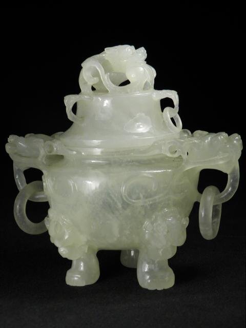A Chinese carved hardstone covered 16c0eb