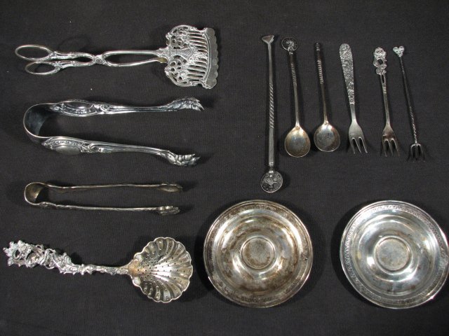 Lot of assorted continental silver 16c0ff