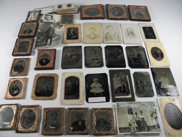 Lot of assorted Tintype and CDV 16c11f