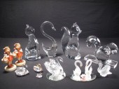 Group of assorted crystal   16c3c1