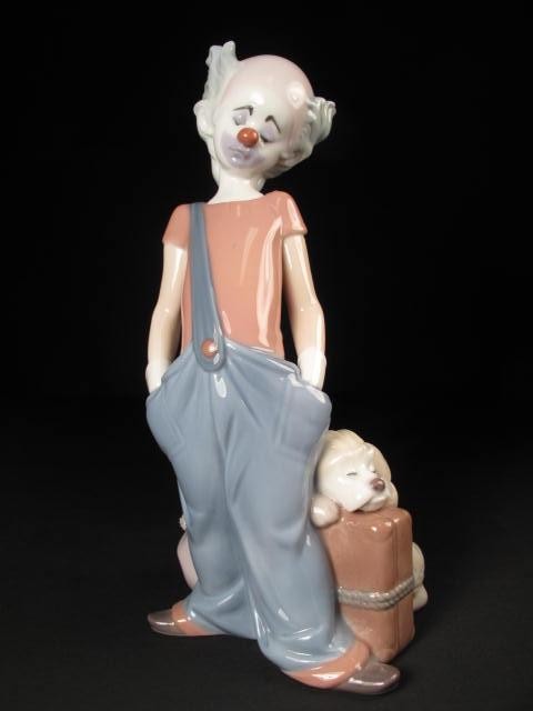 A Lladro porcelain clown figure  16c406