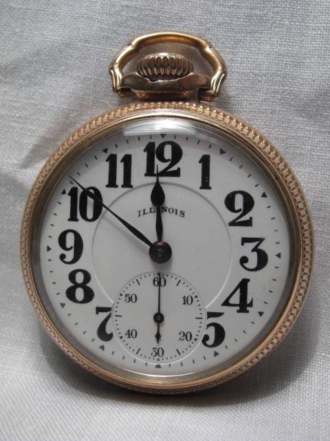 Size 17 pocket watch with Illinois 16c4d8