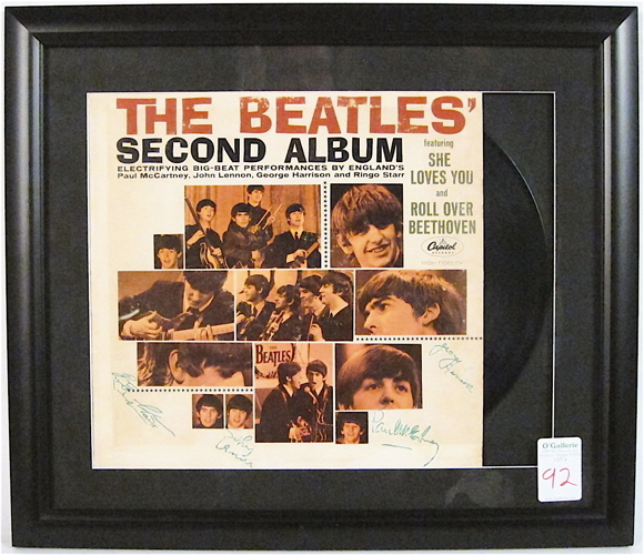 AN AUTOGRAPHED BEATLES LP RECORD  16f344