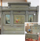A VICTORIAN PAINT DECORATED PINE 16fbb8