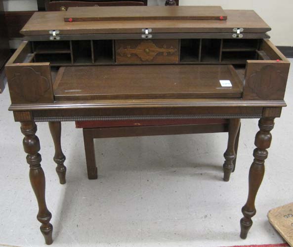 Price Guide For Walnut Spinet Desk Hekman Furniture Co Grand