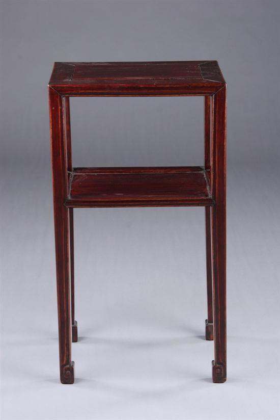 CHINESE ELMWOOD STAND Qing Dynasty 170051