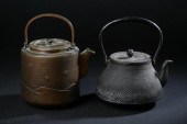 JAPANESE COPPER TEA POT Meiji period