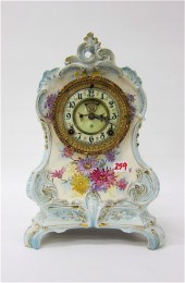CHINA CASE MANTEL CLOCK Ansonia Clock