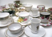 COLLECTION 29 ASSORTED TEACUP  17067d