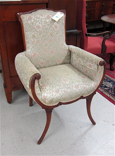 FEDERAL STYLE CARVED AND UPHOLSTERED 1706b2