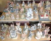COLLECTION OF 47 DAVID WINTER COTTAGES