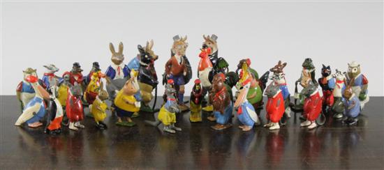 A collection of forty Britains Cadbury Cococubs