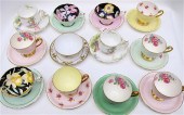 COLLECTION 12 ASSORTED TEACUP  16e370