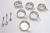 SET OF SIX STERLING SILVER INDIVIDUAL 16f234