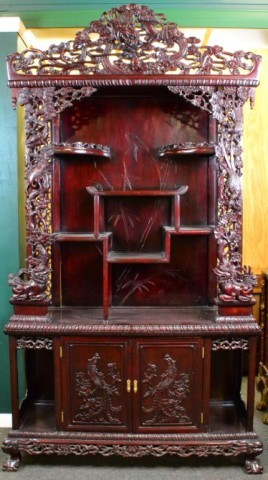 A Fine Chinese Carved Rosewood 171d16