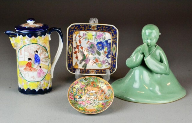 (4) Chinese & Japanese Porcelain