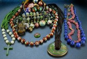  24 Pcs Chinese Cloisonne Beads 1724a4