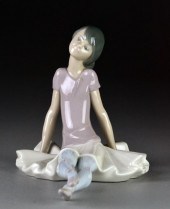 Lladro Porcelain Figurine Lavender