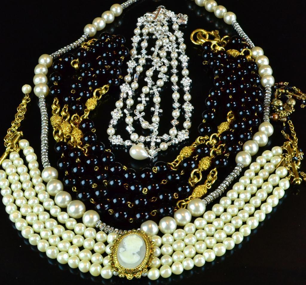  5 Designer Necklaces Including 1727bd
