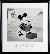 Disney Cell of Mickey How to Fly 1928Framed