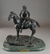 Frederick Remington Bronze StatueAfter