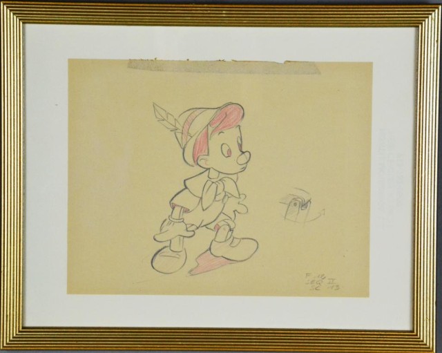Walt Disney Studios Pinocchio Colored 172881