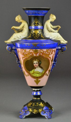 Victorian Hand painted Porcelain 17296d