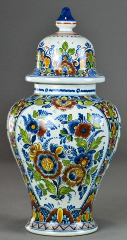 Delft Style Polychrome Covered 172977