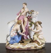 A Meissen group of Europa and the Bull