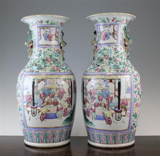A pair of large Chinese Canton 172ced