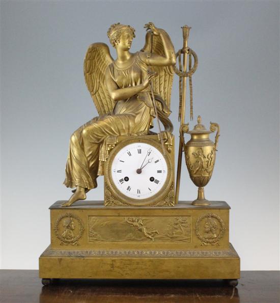 A French Empire ormolu mantel clock 173134