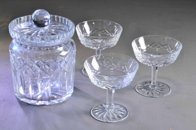  4 PCS WATERFORD GLASSES BISQUIT 1710f2