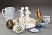(10) Pieces Various Porcelain And Hand