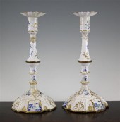 A pair of 18th century South Staffordshire 1711bf