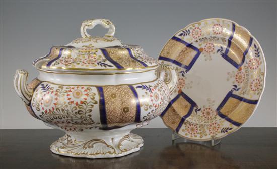 A Copeland Garrett porcelain 17126d