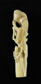 A Japanese ivory parasol or cane 171285