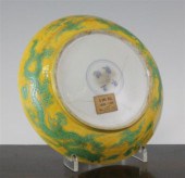 A Chinese Ming green and yellow 171295