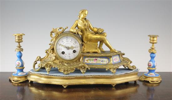 A 19th century French ormolu and