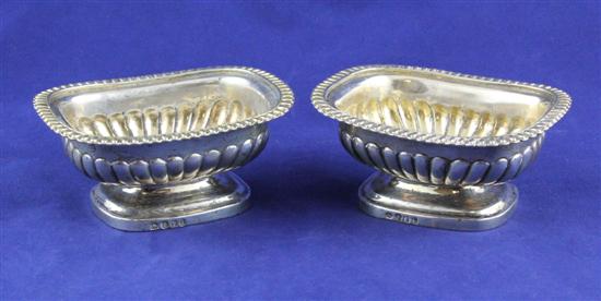 A pair of George III demi fluted 1713b3