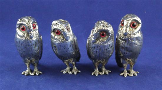 A matched set of four Victorian 1713ce