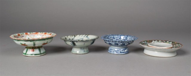  4 Chinese Qing Porcelain Cup 1715a7