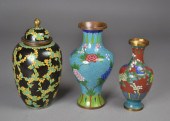 (3) Chinese Cloisonn? VasesTo include