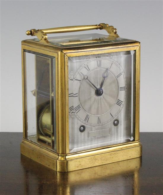 A 19th century French gilt brass 171821