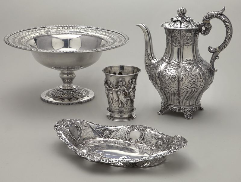 4 Pcs English and American sterling 174324
