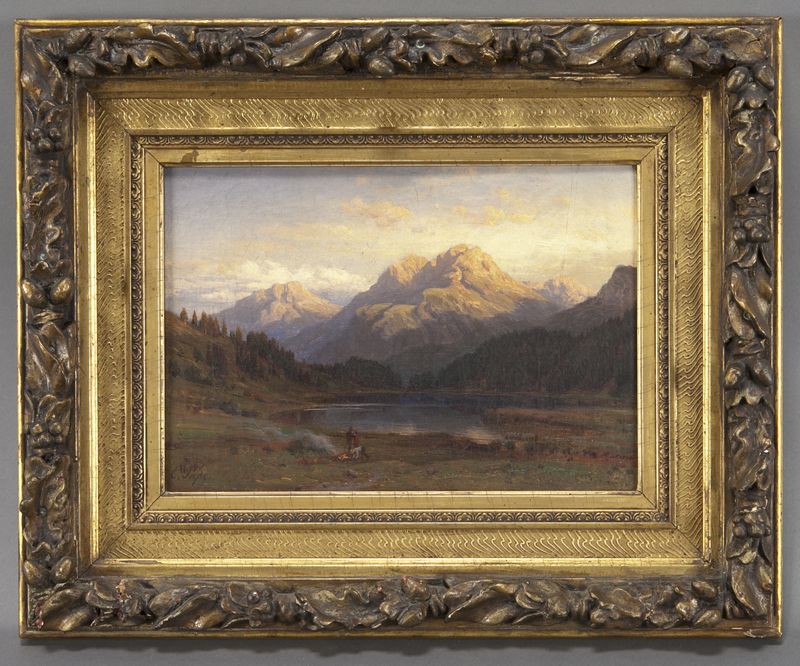 Eric Pape Landscape oil painting 17437f