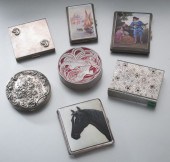 (7) Assorted small silver cases including1)