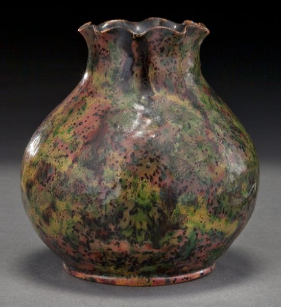 George Ohr glazed ceramic vase 174736