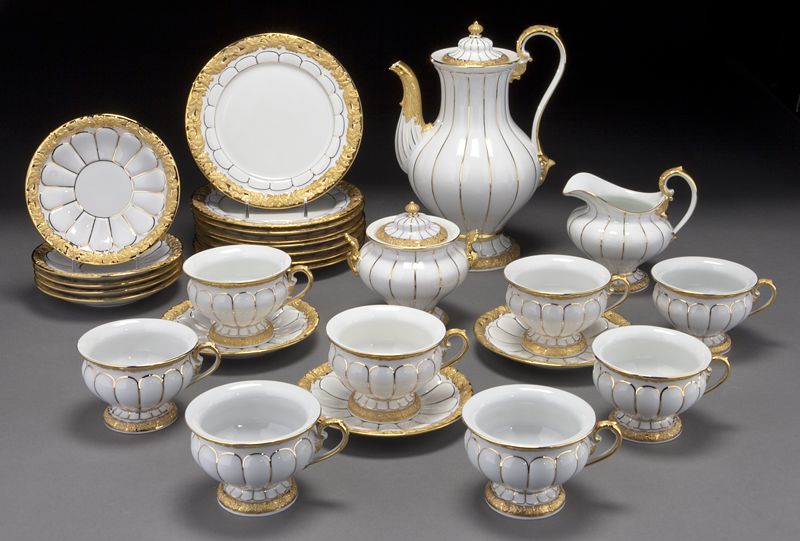 27 Pc Meissen porcelain tea and 174785