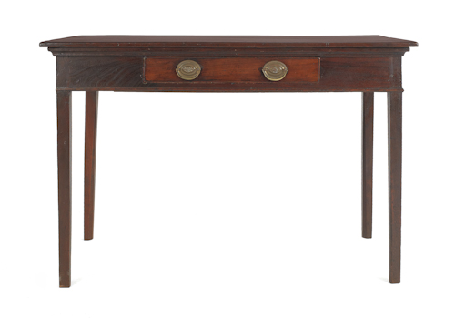Hepplewhite mahogany console table 174875