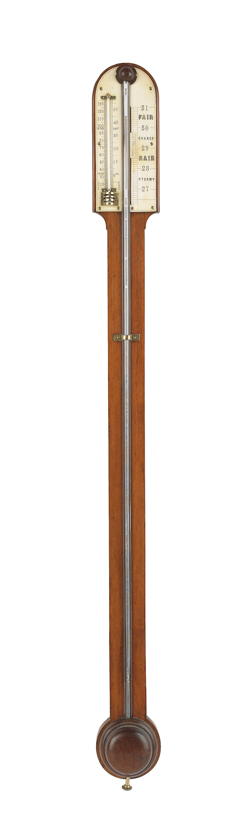 English mahogany stick barometer 174e22